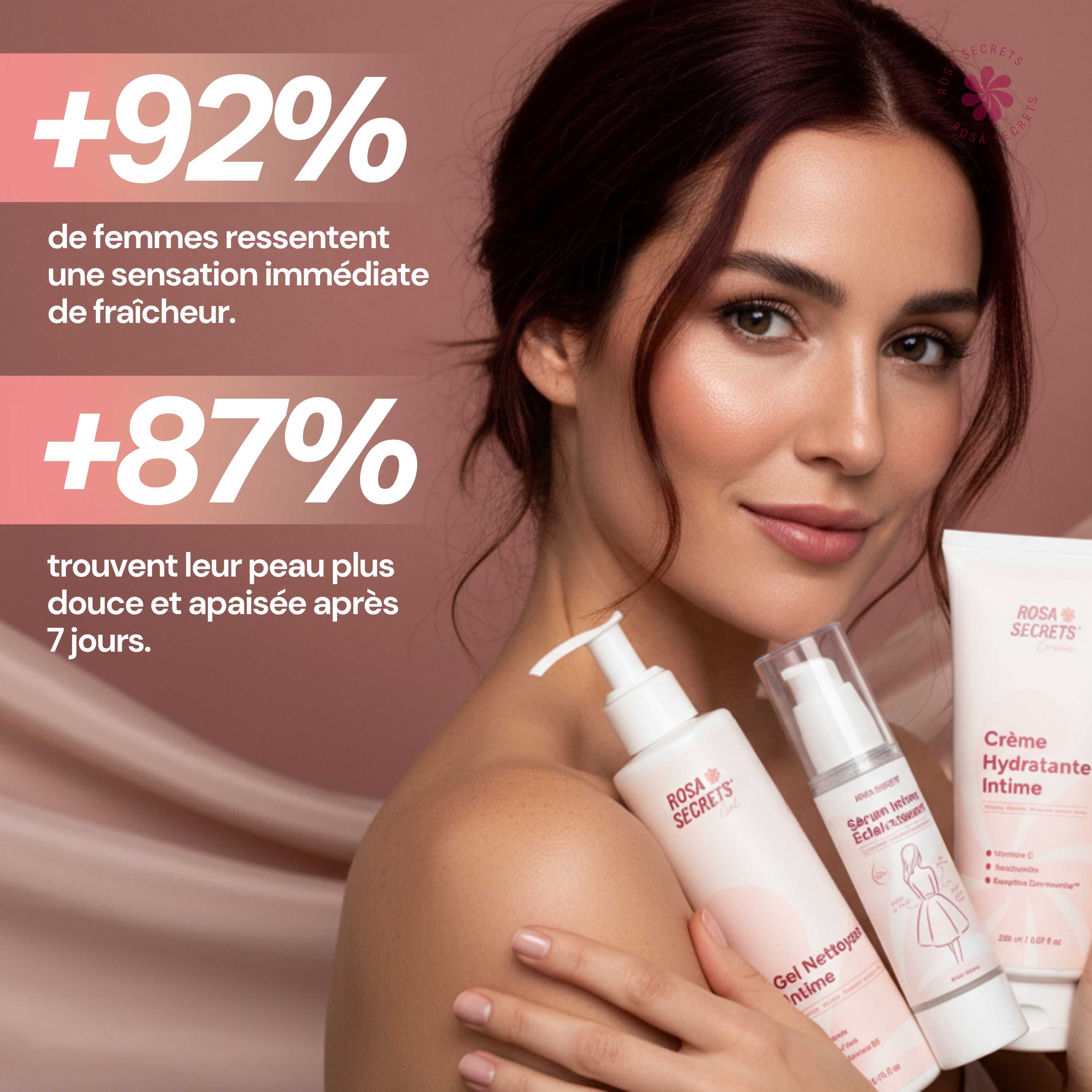 Coffret Soins Intimes - Rosasecrets